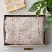 Ephemera Rose Gold Paper Series Design 12 Seidenpapier (Geschenk)