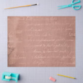 Ephemera Rose Gold Paper Series Design 16 Seidenpapier (Basteln)