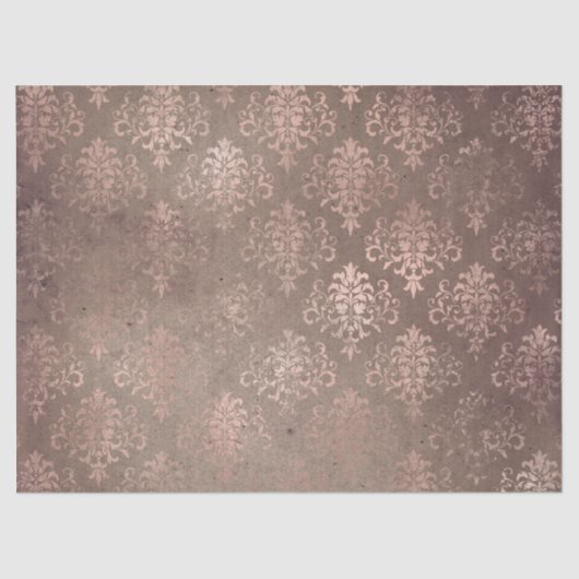 Ephemera Rose Gold Paper Series Design 17 Seidenpapier (Vorderseite)