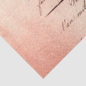 Ephemera Rose Gold Paper Series Design 8 Seidenpapier (Detail)