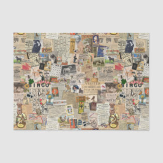 Ephemera Scatter Decoupage oder Collage Paper Seidenpapier