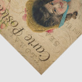 Ephemera Schöne Schauspielerin Mabel Rowland Decou Seidenpapier (Ausschnitt)