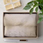 Ephemera Sepia Paper Series Design 19 Seidenpapier (Geschenk)