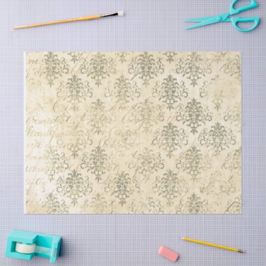 Ephemera Sepia Paper Series Design 1 Seidenpapier (Basteln)