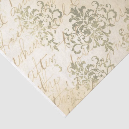 Ephemera Sepia Paper Series Design 1 Seidenpapier (Detail)