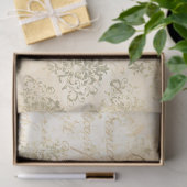 Ephemera Sepia Paper Series Design 1 Seidenpapier (Geschenk)