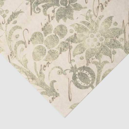 Ephemera Sepia Paper Series Design 20 Seidenpapier (Detail)