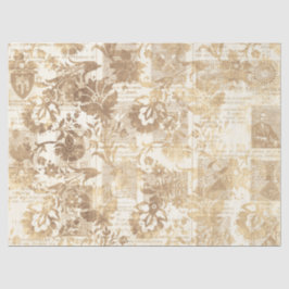 Ephemera Sepia Paper Series Design 3 Seidenpapier