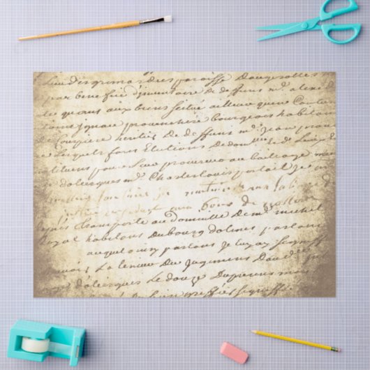 Ephemera Sepia Paper Series Design 8 Seidenpapier (Basteln)