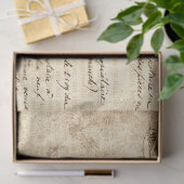 Ephemera Sepia Paper Series Design 9 Seidenpapier (Geschenk)