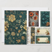 Ephemera Sheet - Dark Gothic Woman Einladung (Rückseite)