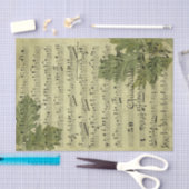 Ephemera Sheet Design Serie #13 Seidenpapier (Handwerk)