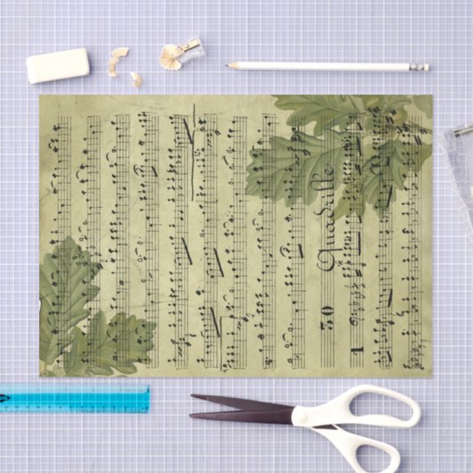 Ephemera Sheet Design Serie #13 Seidenpapier (Handwerk)