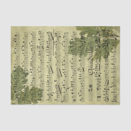 Ephemera Sheet Design Serie #13 Seidenpapier (Vorderseite)