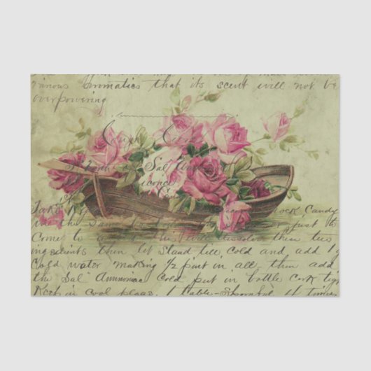 Ephemera Sheet Design Serie #14 Seidenpapier (Vorderseite)