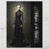 Ephemera Sheet Gothic Rose Queen (Vorderseite)