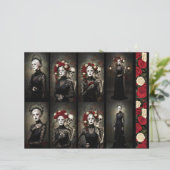 Ephemera Sheet Gothic Rose Queen  (Stehend Vorderseite)