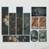 Ephemera Sheet Vitnage Gothic Style (Rückseite)