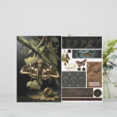 Ephemera Sheet - Woodland Moth (Stehend Vorderseite)