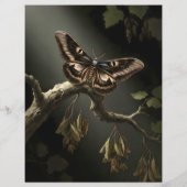 Ephemera Sheet - Woodland Moth (Rückseite)