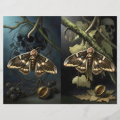 Ephemera Sheet - Woodland Moth (Vorderseite)