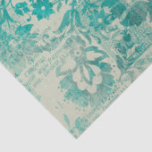 Ephemera Türkise Paper Series Design 10 Seidenpapier (Detail)