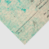 Ephemera Türkise Paper Series Design 14 Seidenpapier (Detail)