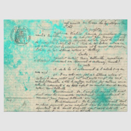 Ephemera Türkise Paper Series Design 14 Seidenpapier