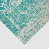 Ephemera Türkise Paper Series Design 19 Seidenpapier (Detail)