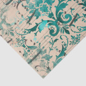 Ephemera Türkise Paper Series Design 1 Seidenpapier (Detail)