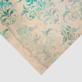 Ephemera Türkise Paper Series Design 3 Seidenpapier (Detail)