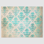 Ephemera Türkise Paper Series Design 3 Seidenpapier (Vorderseite)