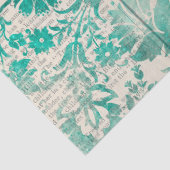 Ephemera Türkise Paper Series Design 4 Seidenpapier (Detail)