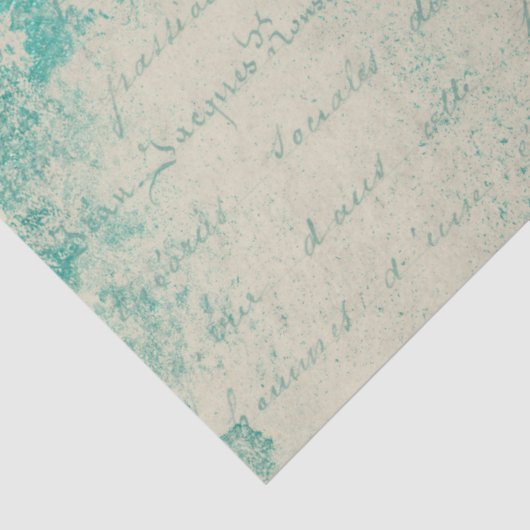 Ephemera Türkise Paper Series Design 5 Seidenpapier (Detail)