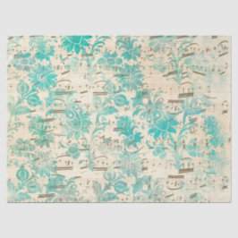 Ephemera Türkise Paper Series Design 7 Seidenpapier