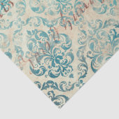 Ephemera Türkise Paper Series Design 9 Seidenpapier (Detail)