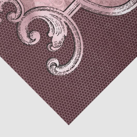 Ephemera Verziert Paper Series Design 4 Seidenpapier (Detail)