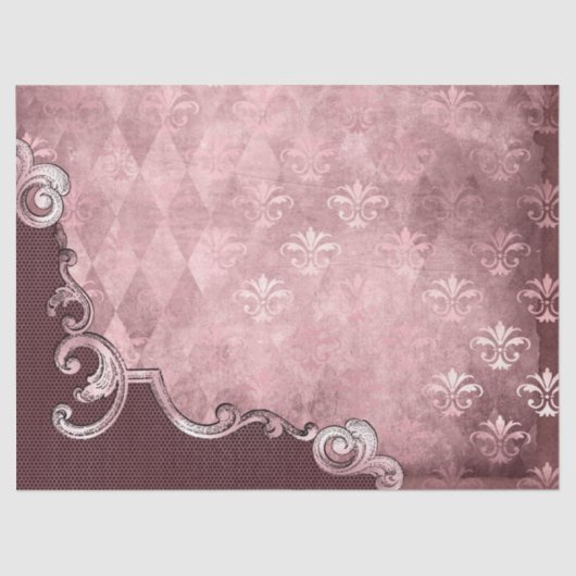 Ephemera Verziert Paper Series Design 4 Seidenpapier (Vorderseite)