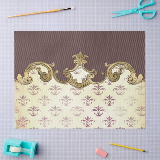 Ephemera Verziert Paper Series Design 5 Seidenpapier (Basteln)