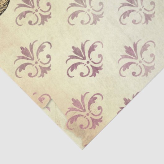 Ephemera Verziert Paper Series Design 5 Seidenpapier (Detail)