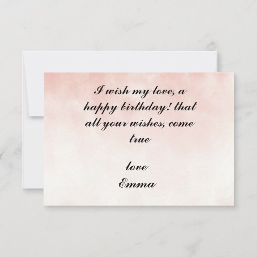 Ephemera vibrant color pink art (Rückseite)