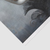 Ephemera Viktorianisch Lady Gothic Butterfly Decou Seidenpapier (Ausschnitt)