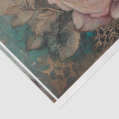 Ephemera Viktorianisch Lady, Rose, Blumendekoupage Seidenpapier (Ausschnitt)