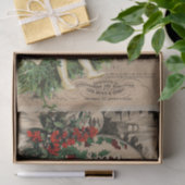 Ephemera Weihnachten Neues Jahr Souvenir Decoupage Seidenpapier (Geschenk)