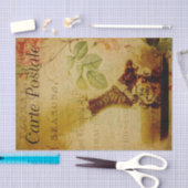 Ephemera Woman Leg mit Roller Blade Decoupage Seidenpapier (Handwerk)