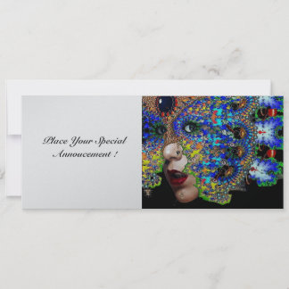 EPHEMERAL 16 masquerade kugel silber Einladung