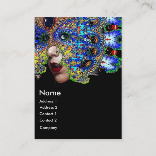 EPHEMERAL Beauty, Mode, Kosmetik, Makeup Artist Visitenkarte (Vorderseite)