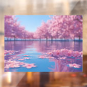 Ephemeral Bloom Fensteraufkleber (Blatt 2)