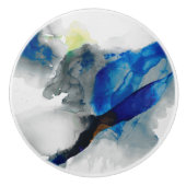 Ephemeral - Blue & Gray Keramikknauf (Vorderseite)