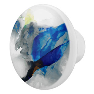 Ephemeral - Blue & Gray Keramikknauf